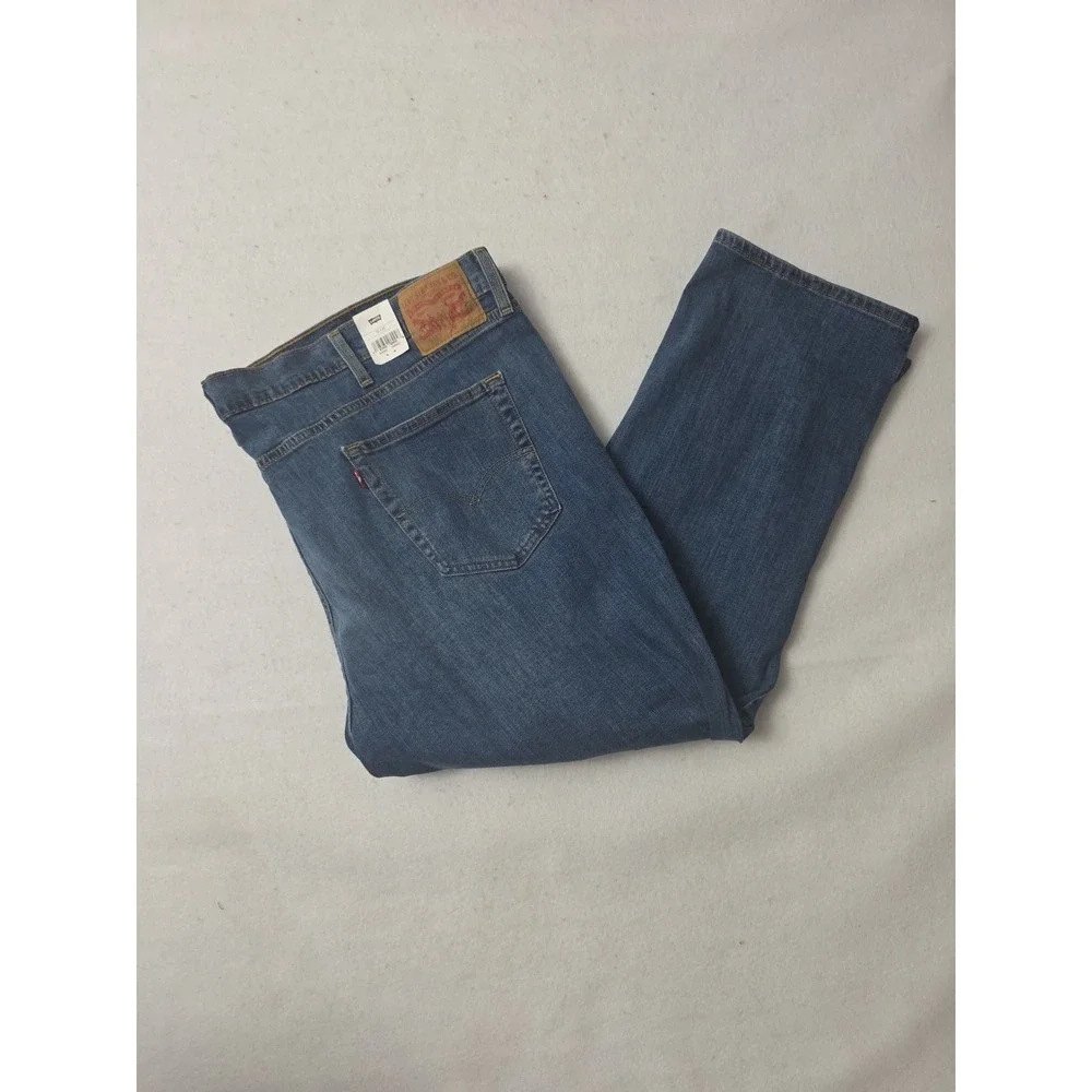 Levi's Men's B&T 541 Athletic Taper Stretch Dark‎ Raw Wash Jeans Size W52 X L29